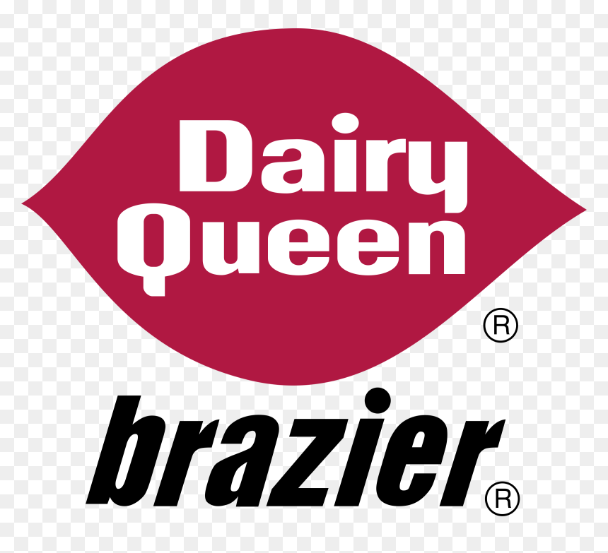 Dairy Queen Brazier Logo Png Transparent - Dairy Queen, Png Download - queen logo png