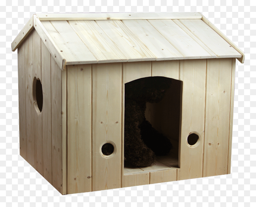 Doghouse Clipart Solid Object - Wood Dog House Png, Transparent Png - dog house png