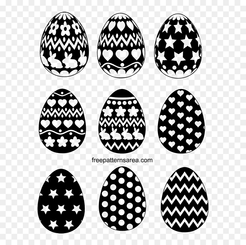 Easter Egg Cricut, HD Png Download - vector shapes png