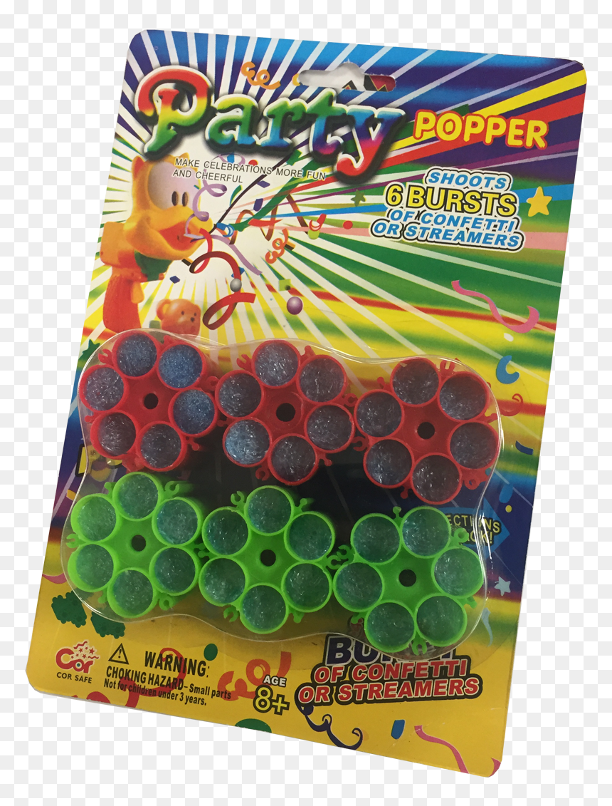 Party Popper , Png Download - Educational Toy, Transparent Png - party popper png
