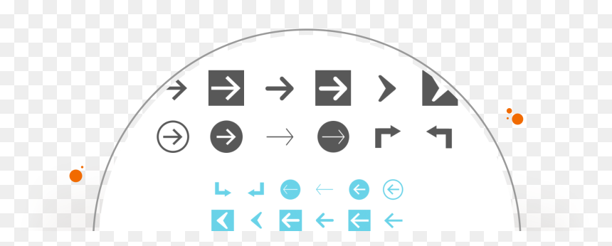 Circle, Transparent Png - Circle, Png Download - modern arrow png