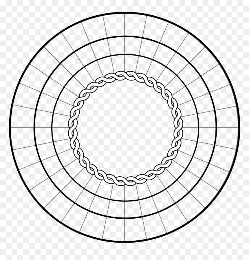 Mandalas Para Colorear Para Niños, HD Png Download - celtic border png