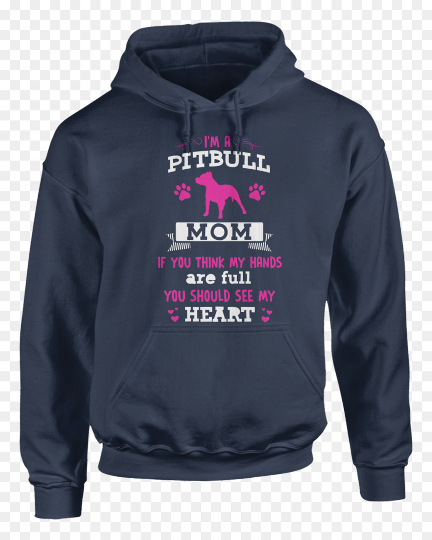 Hoodie, HD Png Download - pitbull dog png