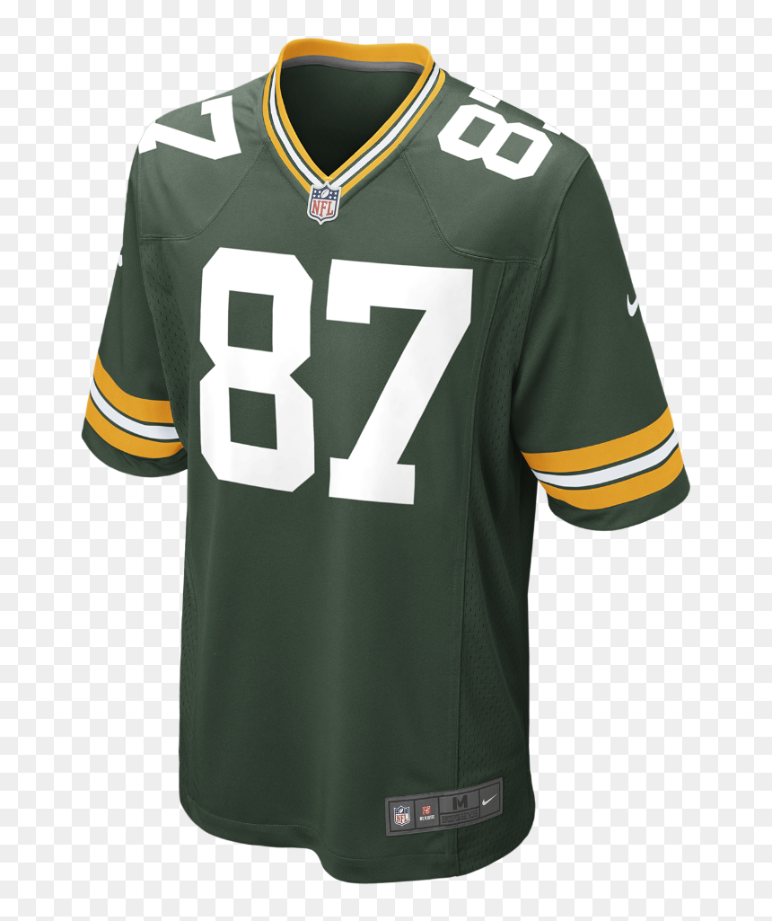Nike Men"s Jordy Nelson Green Bay Packers Game Jersey - Jordy Nelson Jersey, HD Png Download - green bay packers png