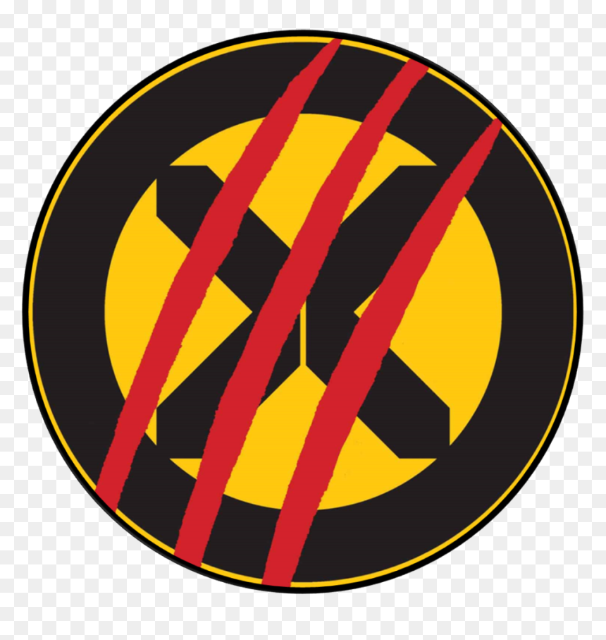 X Men Logo Png, Transparent Png - wolverine logo png