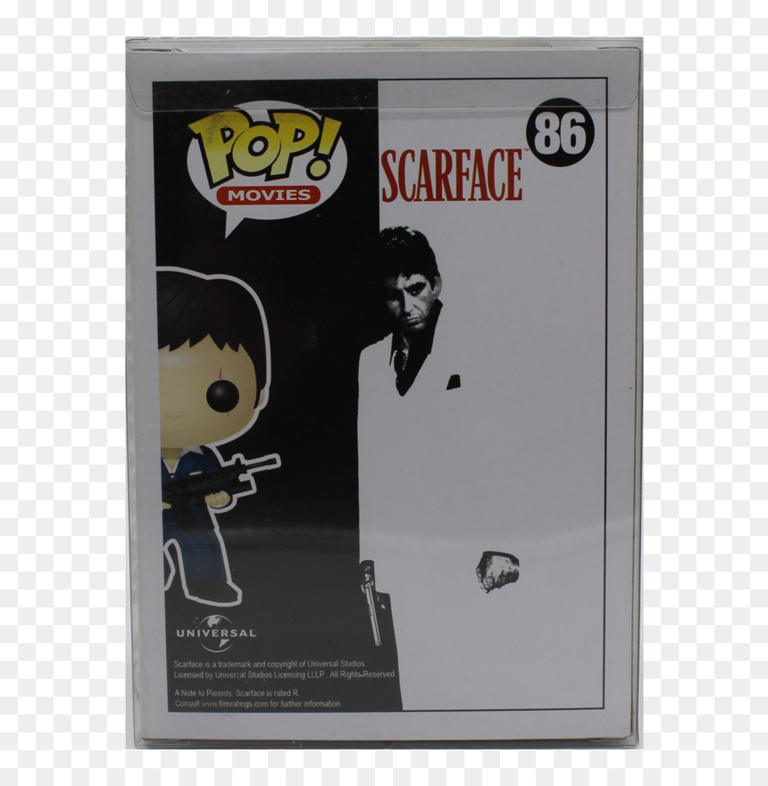 Tony Montana 86 Scarface - Dvd Scarface, HD Png Download - scarface png