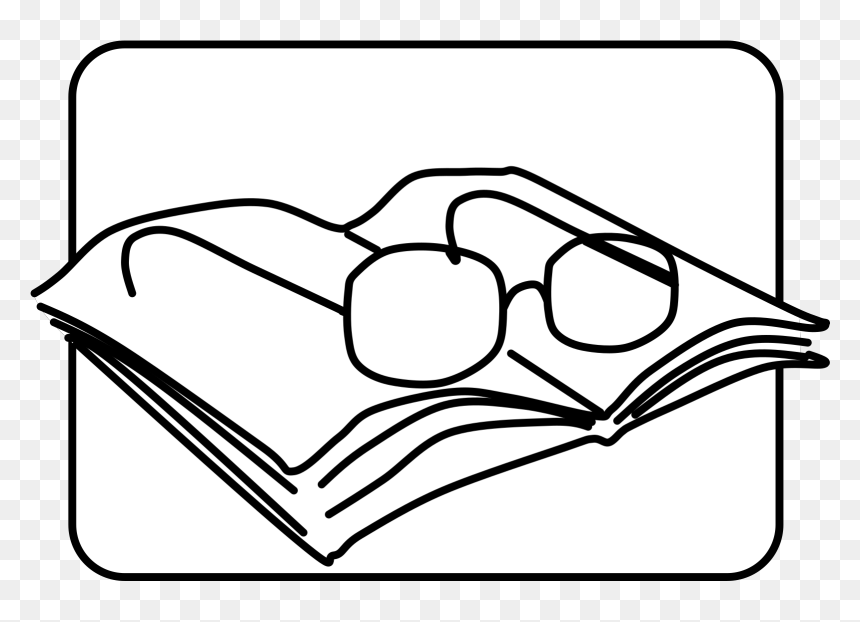 Reading Glasses Clipart, HD Png Download - reading glasses png