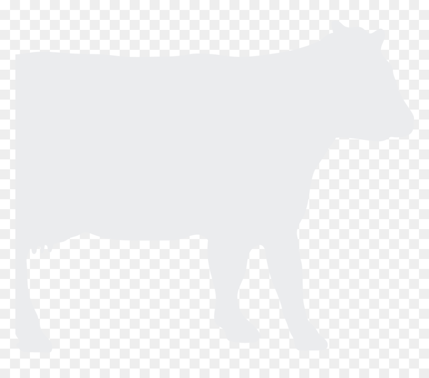Cattle , Png Download, Transparent Png - cow silhouette png
