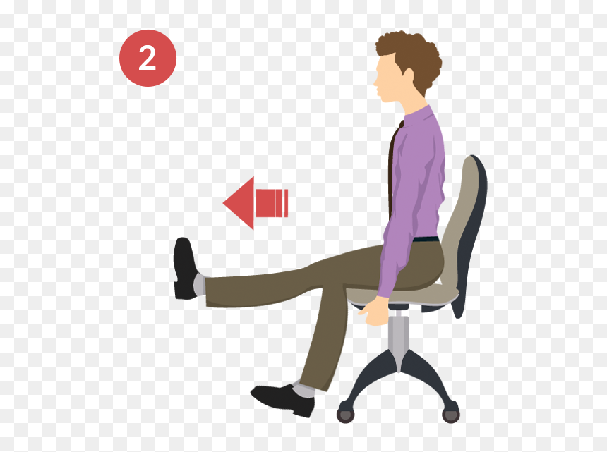 Sitting, HD Png Download - office desk png