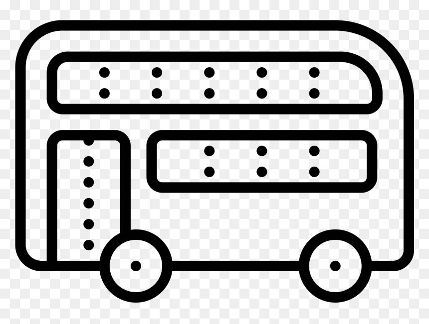 Double Decker Bus Icon - Car And Key Services Icon, HD Png Download - bus icon png