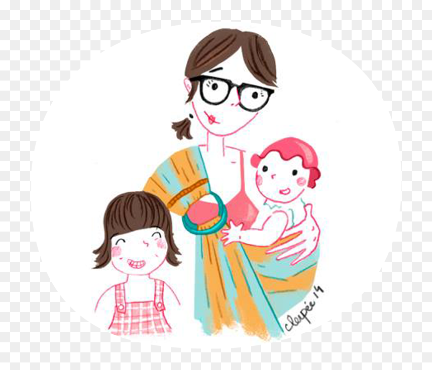 Mummy"s Little Girl - Cartoon, HD Png Download - floating rocks png