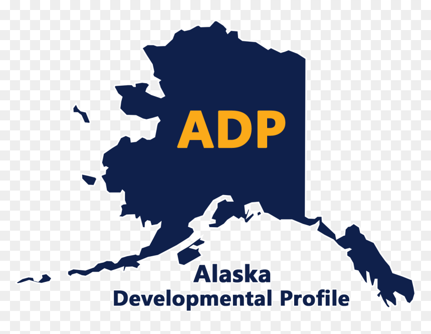 Alaska Developmental Profile - Alaska Map With Flag, HD Png Download - adp logo png
