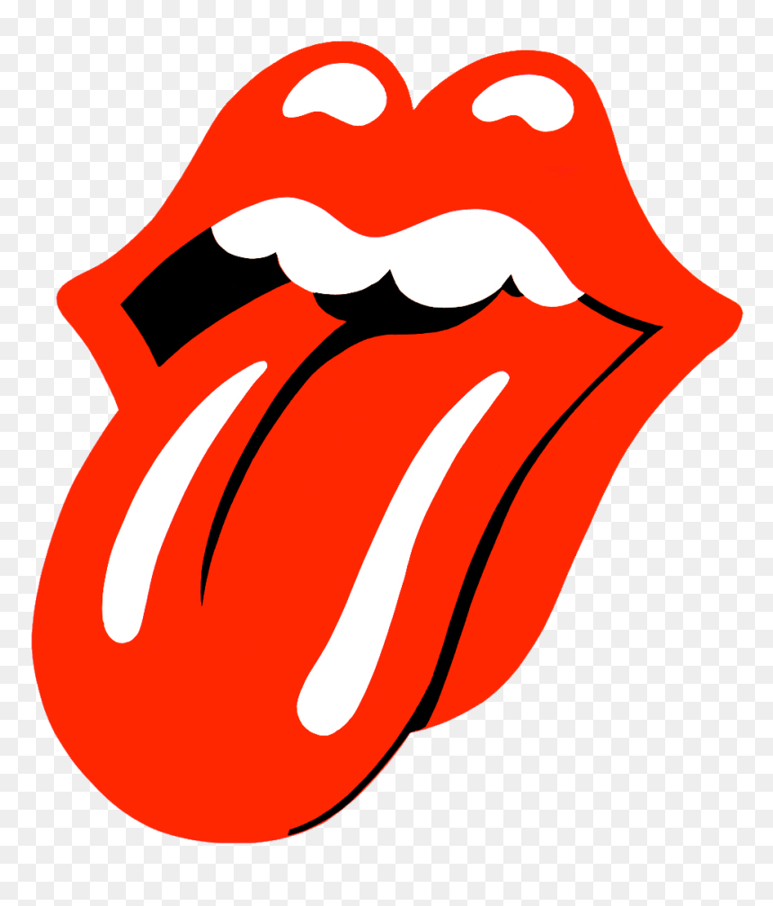 Rolling Stone Logo Transparent - Rolling Stones Tongue, HD Png Download - rolling stone logo png