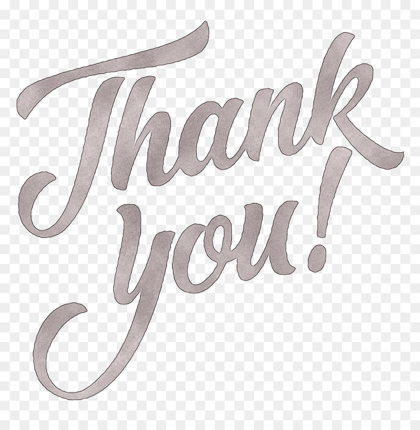 Thankyou1c - Calligraphy, HD Png Download - thank you .png