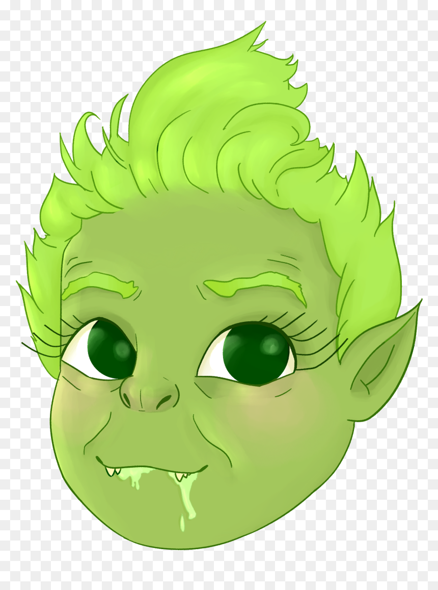 Aneurin 🌸 On Twitter - Cartoon, HD Png Download - yoda head png