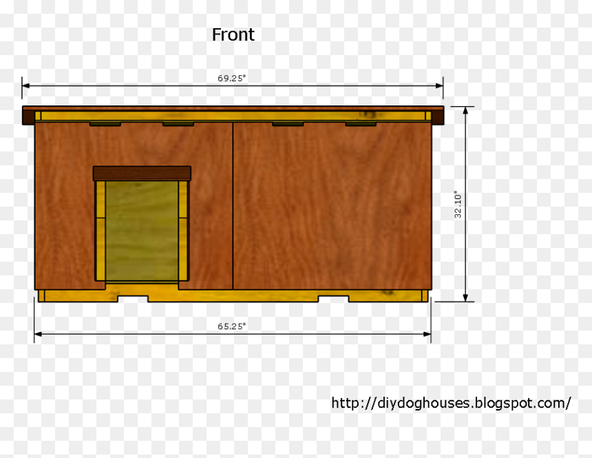 Dog House Plans Detailed Instruction Insulated Dog - Window, HD Png Download - dog house png