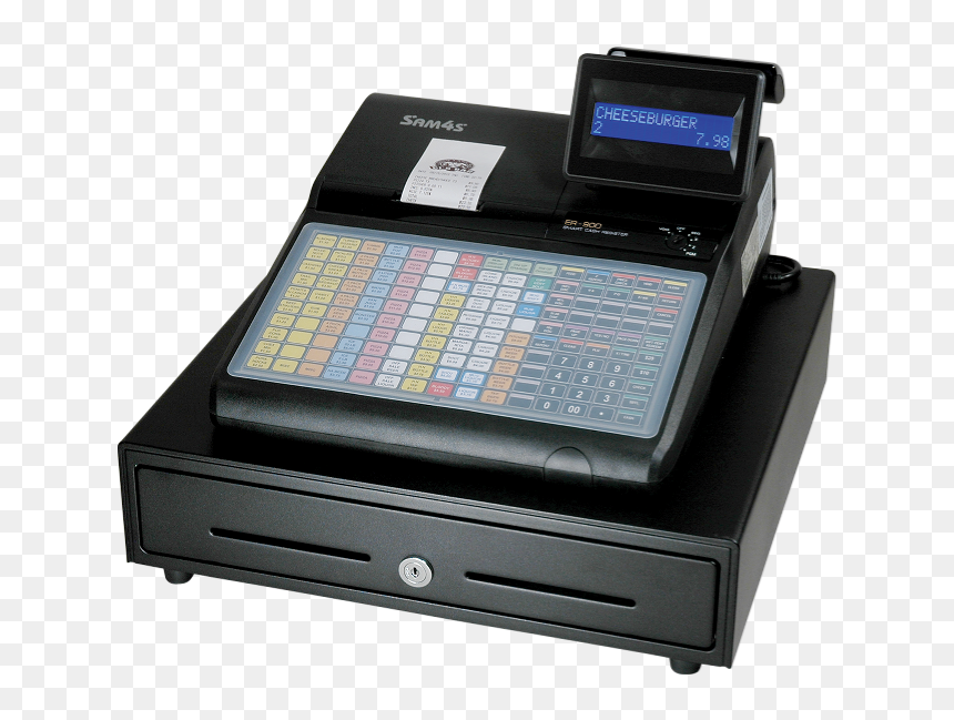 Sam4s Cash Registers, HD Png Download - cash register png
