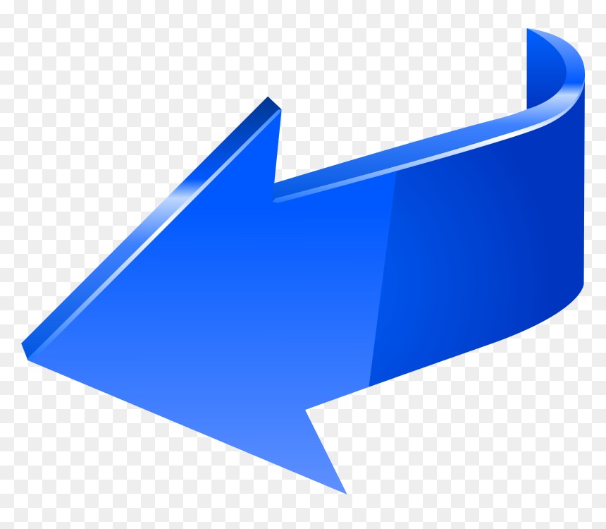 Arrow Clip Art - Left Blue Arrow Png, Transparent Png - arrow clip art png