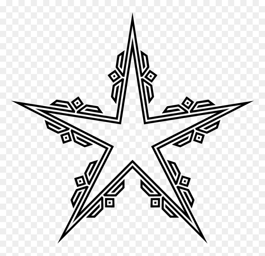 Line Art,star,symmetry - Girl Muslim Praying Cartoons, HD Png Download - purple star png