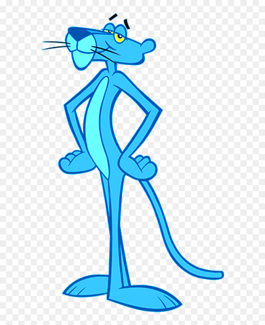 Panther Clipart Blue Panther - Pink Panther Png, Transparent Png - pink panther png