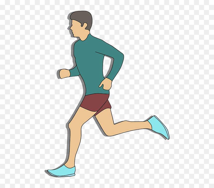 Cartoon Run 11, Buy Clip Art - Physiology Branch Of Biology, HD Png Download - jogging png