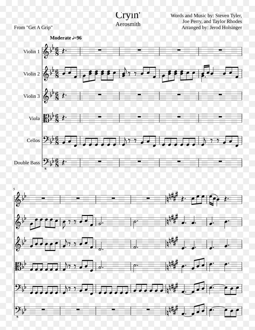 Cryin - Mussorgsky Pictures At An Exhibition Promenade Trumpet, HD Png Download - bruno mars png