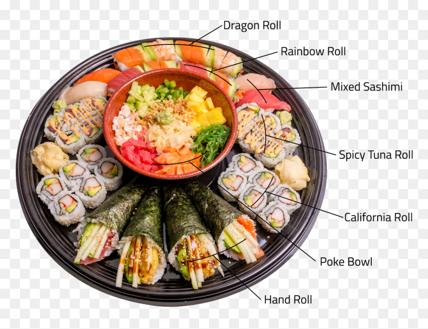 Sushi Roll Png, Transparent Png - sushi roll png