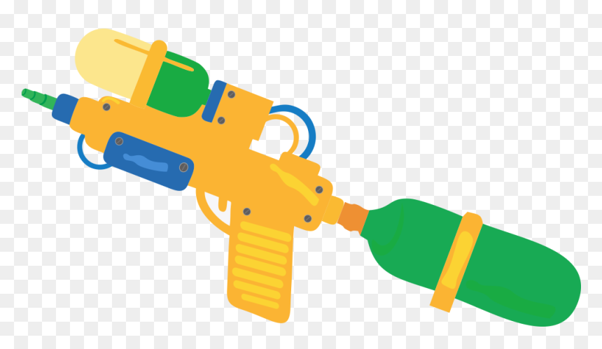 Vector Graphics Euclidean Vector Illustration Image - Water Gun, HD Png Download - rifle silhouette png