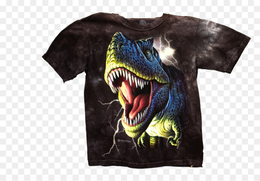 Mountain Dinosaur T Shirt, HD Png Download - tyrannosaurus rex png