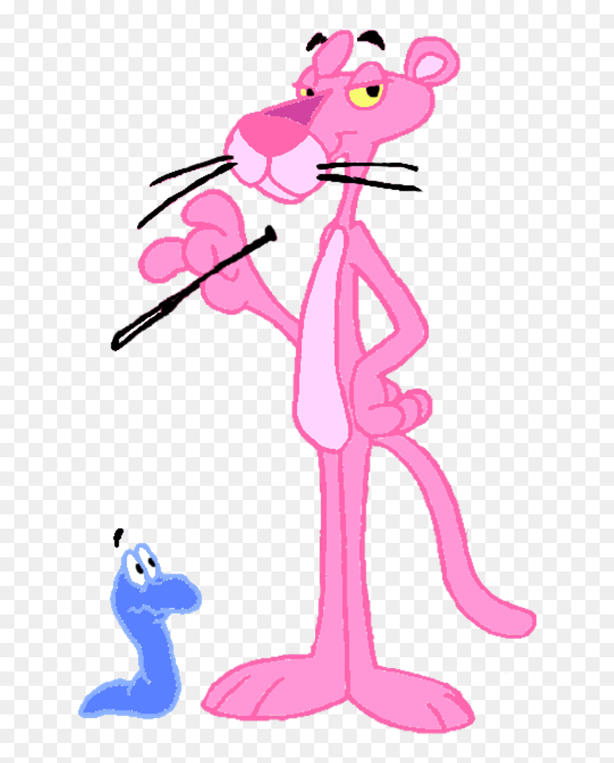 The Pink Panther And Blue Racer - The Pink Panther, HD Png Download - pink panther png