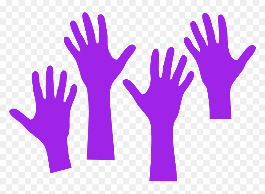 Drawing Download Document - Hands Reaching Clip Art, HD Png Download - hands up png