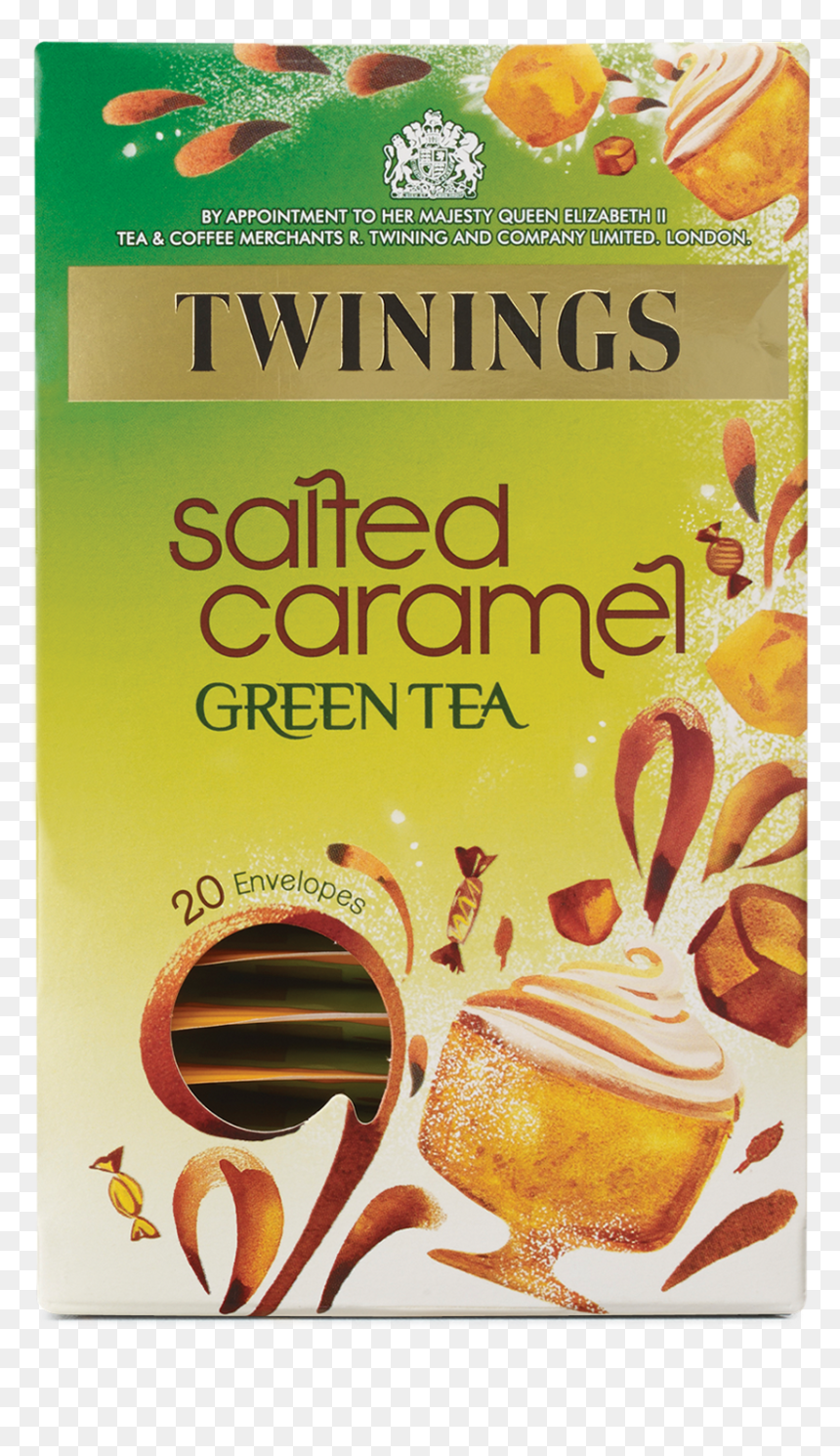 Twinings Salted Caramel Green Tea, HD Png Download - iced tea png