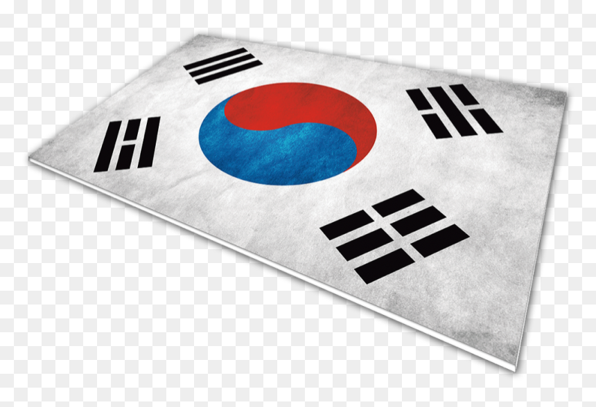 South Korea Flag - Memorial Day, HD Png Download - south korea flag png