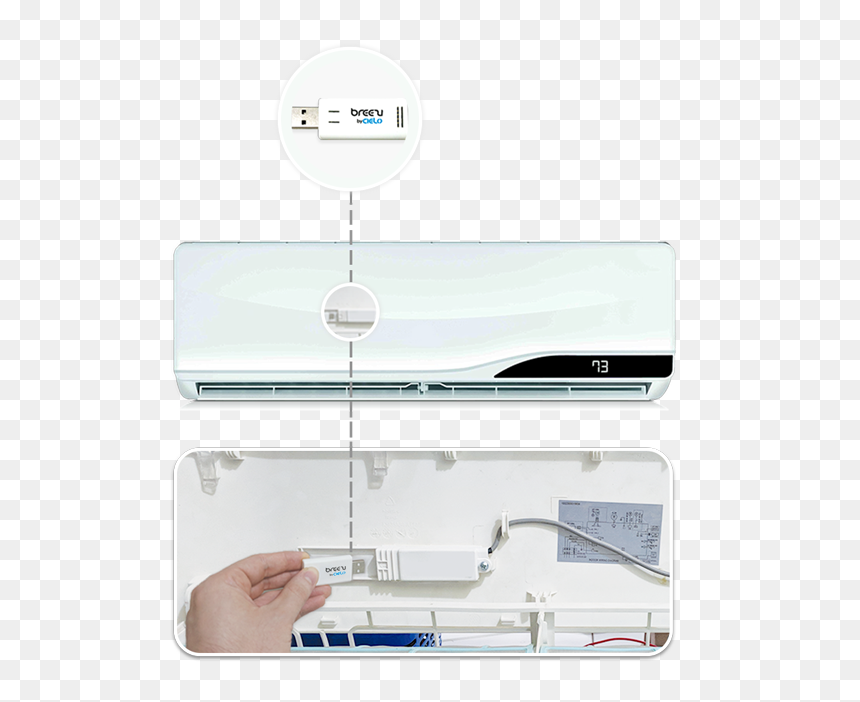 Cielo Breezi Smart Wi Fi Air Conditioner Controller - Health Care, HD Png Download - cielo png