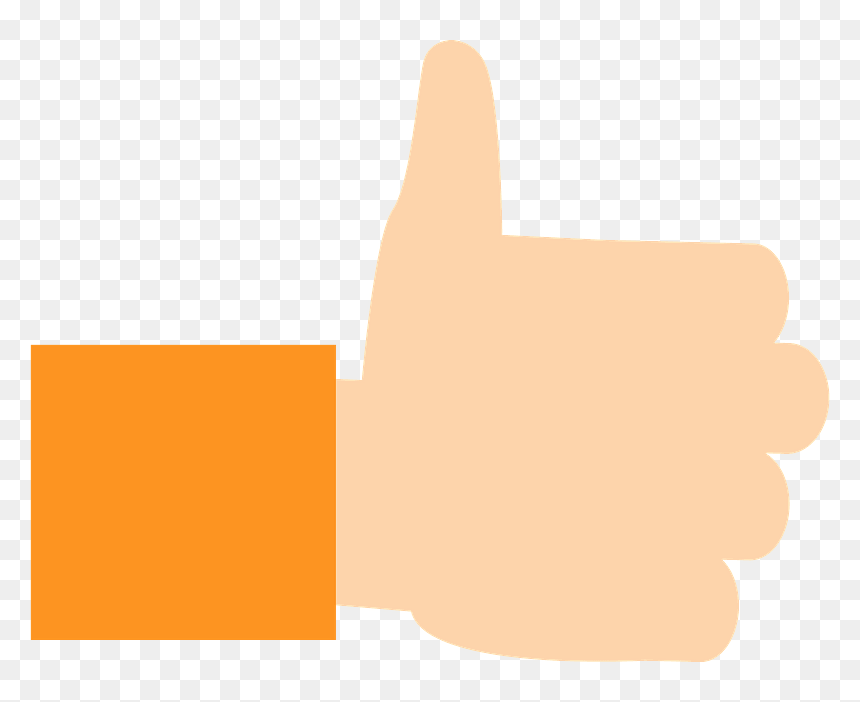 Thumbs Up Hand Clipart - いい ね 画像 フリー, HD Png Download - thumbs up transparent png