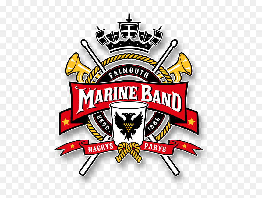 Logo - Falmouth, HD Png Download - marching band png