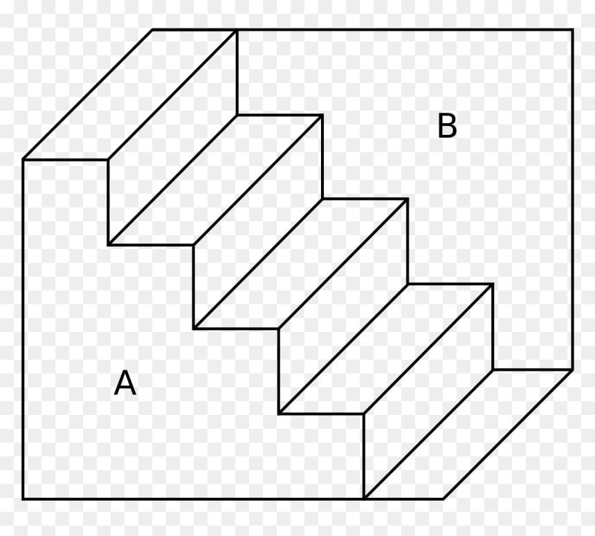 Schroeder Staircase, HD Png Download - stair png