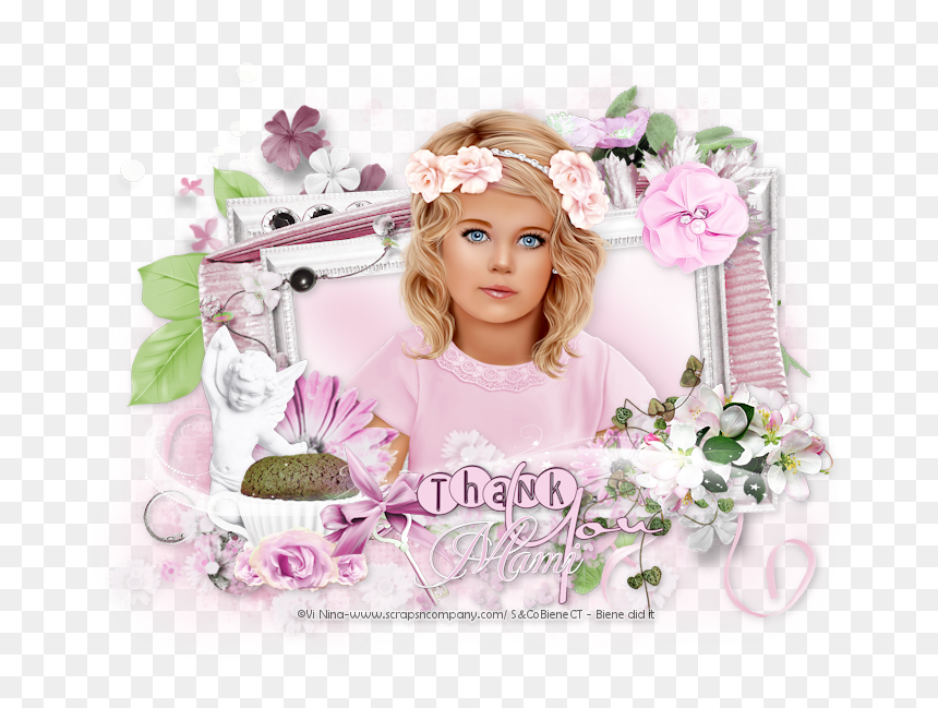 Girl, HD Png Download - thank you .png