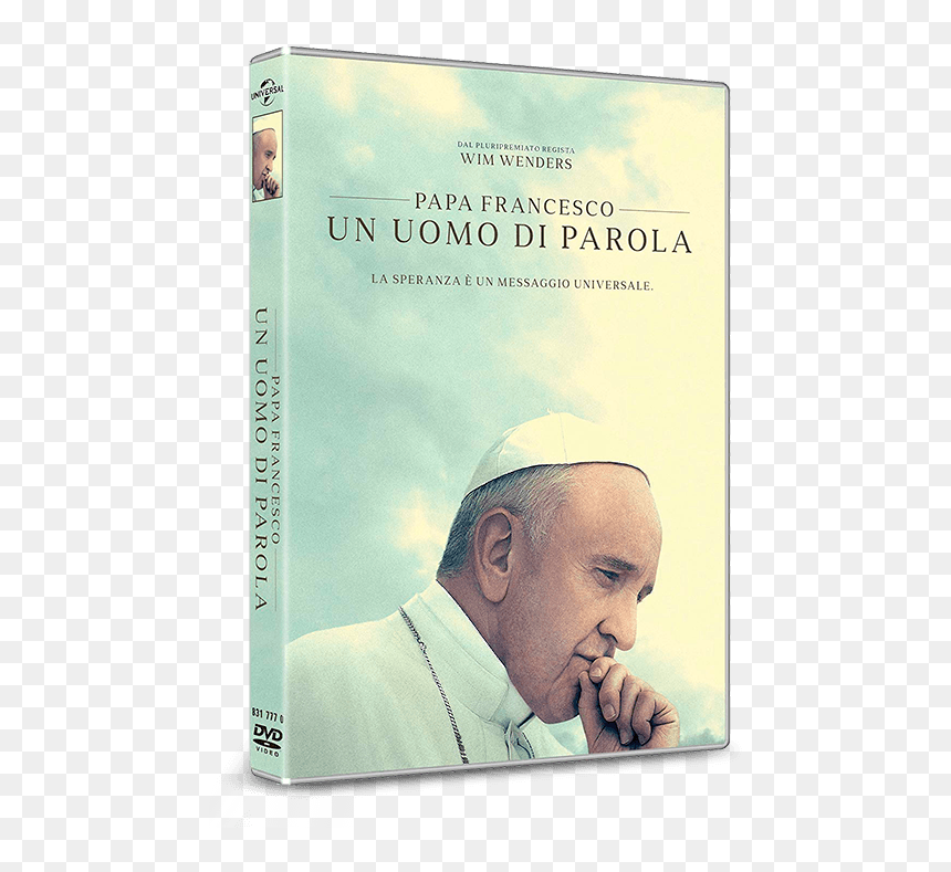 Transparent Pope Francis Png - Papa Francesco Un Uomo Di Parola Dvd E Bluray, Png Download - pope francis png