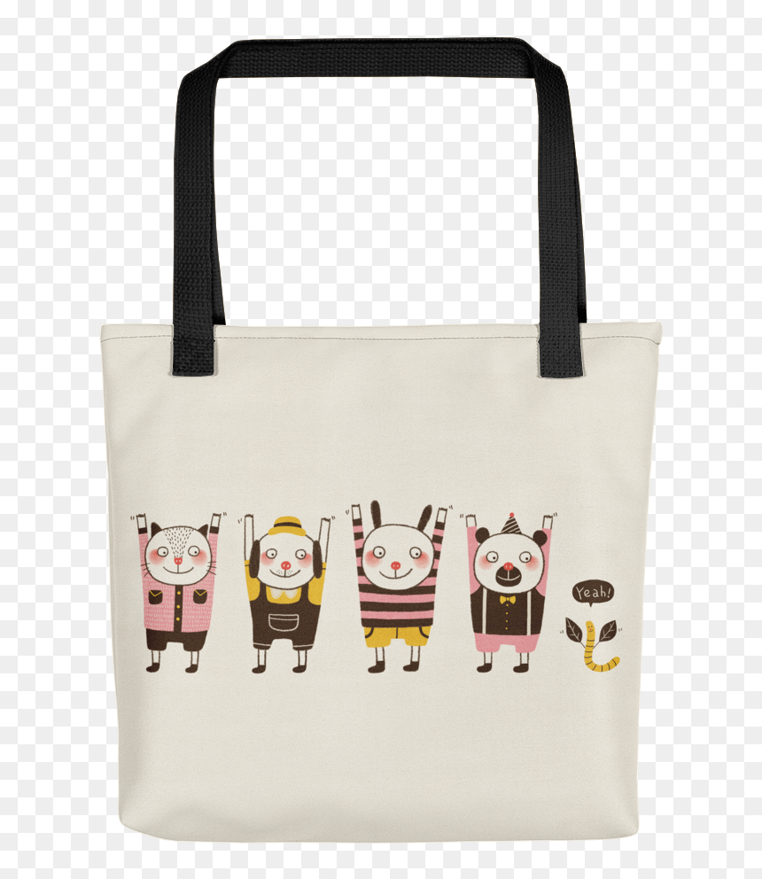 Put Your Hands Up All-over Print Tote - Tote Bag, HD Png Download - hands up png