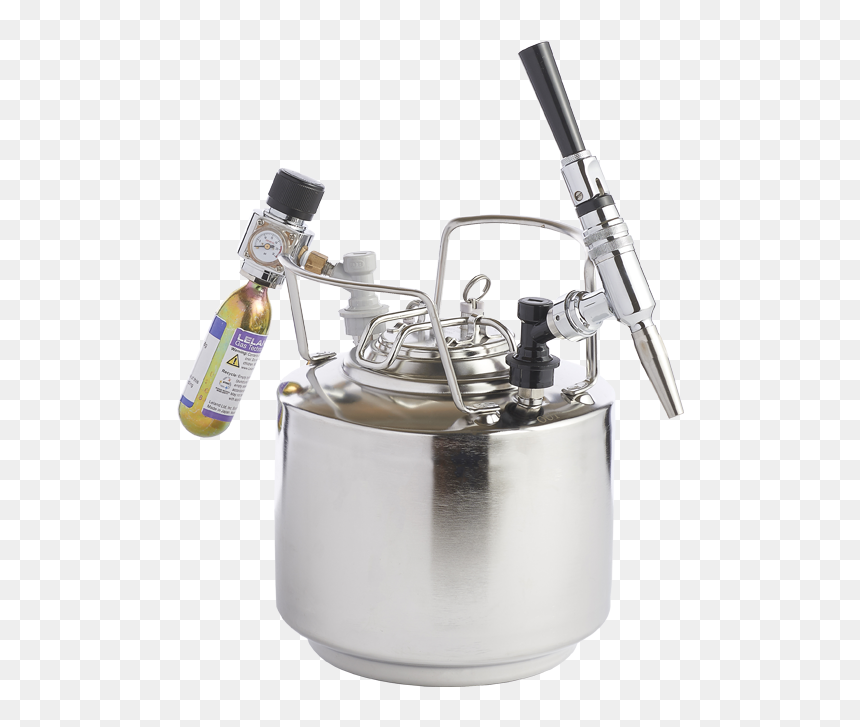 Jacked-up Nitro Cold Brew Keg System - Stovetop Kettle, HD Png Download - keg png