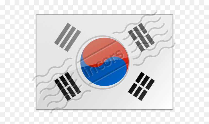 Korea Flag, HD Png Download - south korea flag png