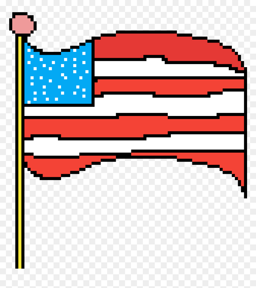Pride Flag Transparent, HD Png Download - american flag clip art png