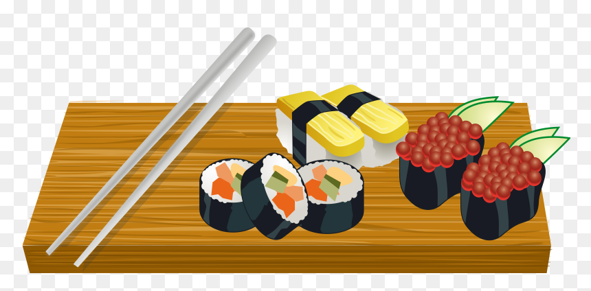 Thumb Image - Sushi Clipart, HD Png Download - sushi roll png