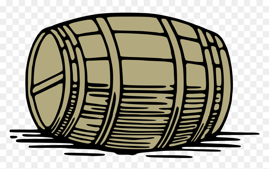 Vector Wooden Whiskey Barrel, HD Png Download - keg png