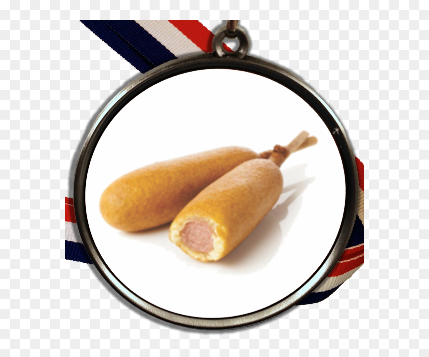 Corn Dogs Logo Medal - Happy National Corndog Day, HD Png Download - corndog png