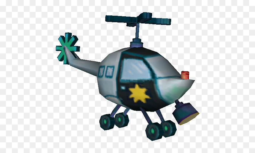 #spongebob #bikinibottom #police #helicopter - Png Cartoon Police Helicopter, Transparent Png - police helicopter png
