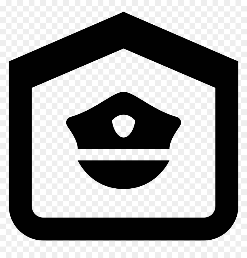 Police Station Icon - Vector Police Station Icon, HD Png Download - police icon png