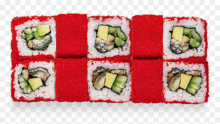 California Roll, HD Png Download - sushi roll png