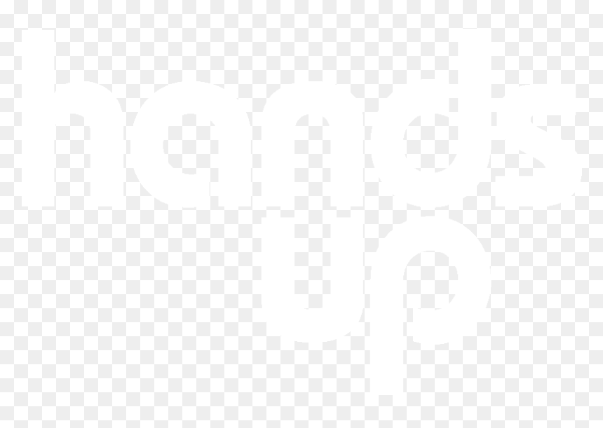 Black-and-white, HD Png Download - hands up png